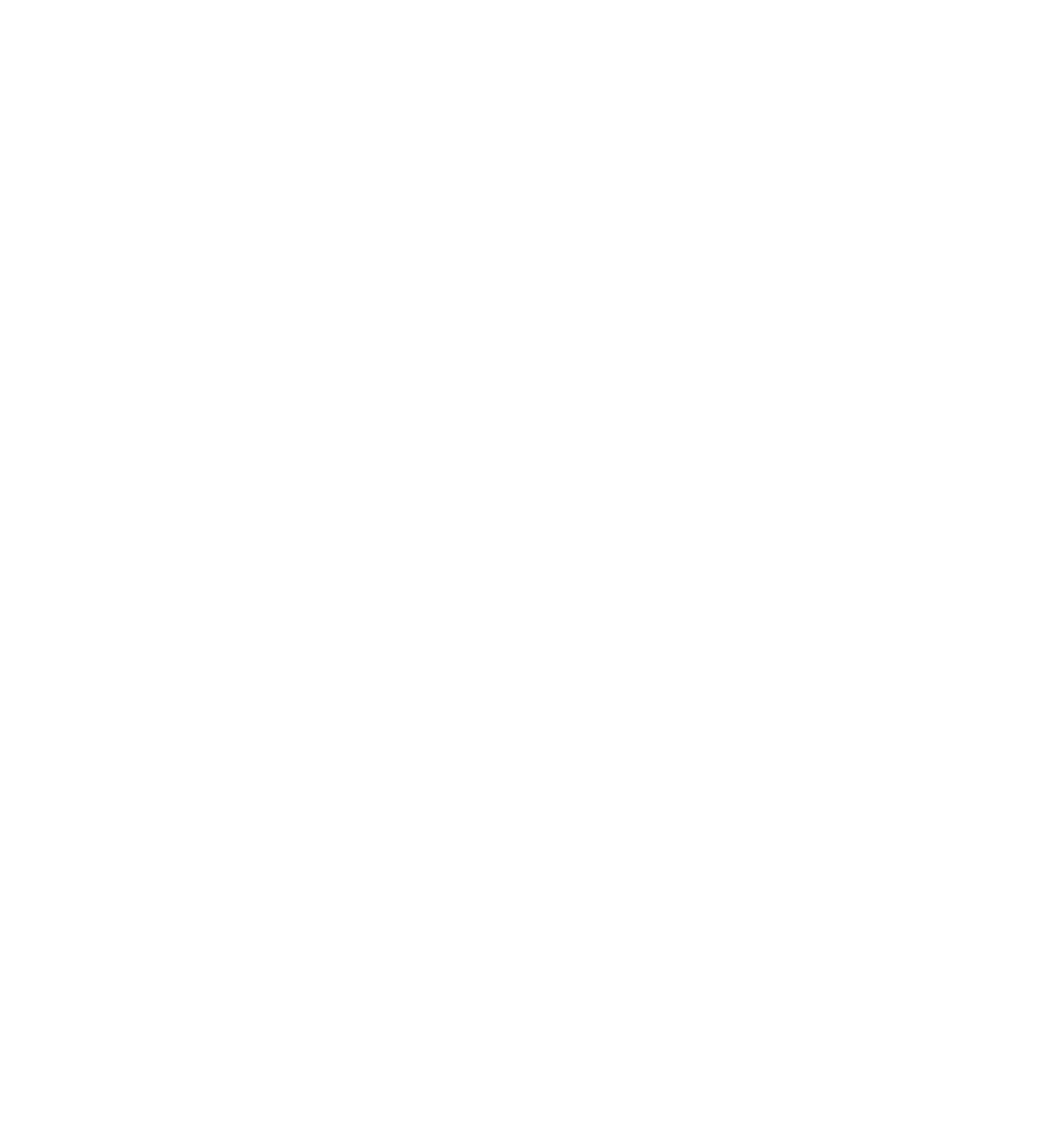 Weisse Linienzeichnung einer lächelnden Figur mit grossem Federkranz, Zöpfen und einem Symbol auf der Brust.