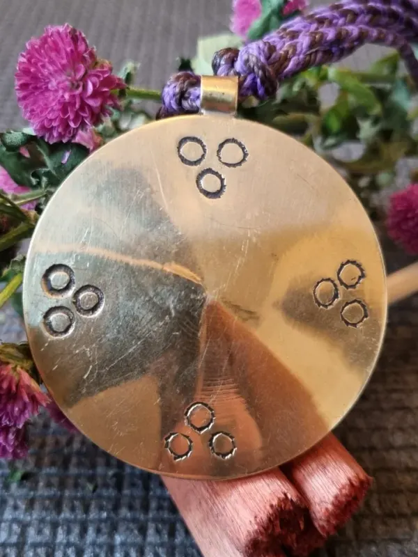 Tibetan Shaman Mirror Necklace